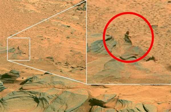 10 Pareidolia dan Ilusi Teraneh di Planet Mars