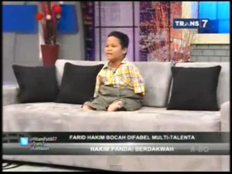 Farid Hakim, Nick Vujicic Versi Indonesia