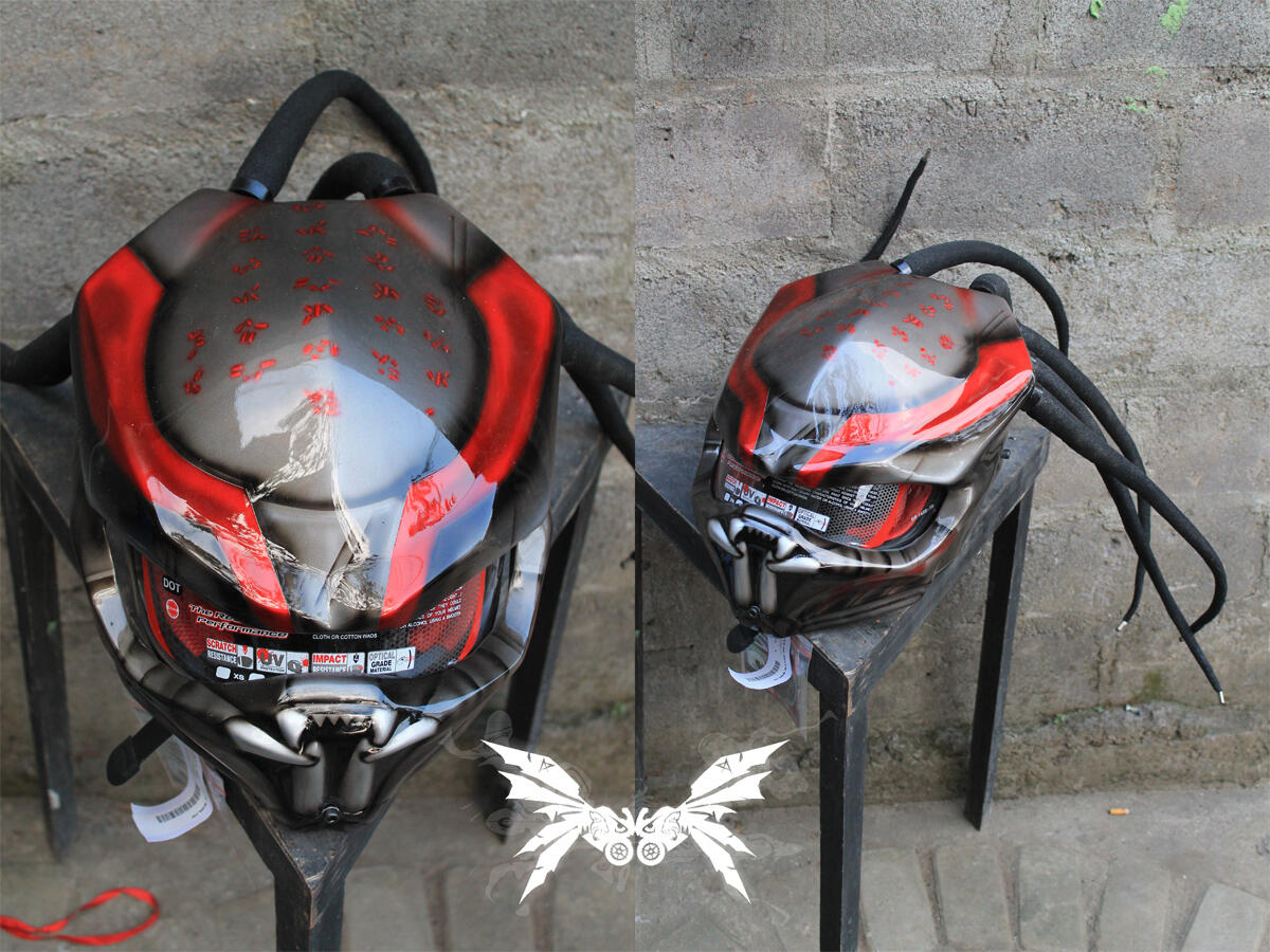 Terjual DIJUAL Helm Streetfighter PREDATOR Style N Concept