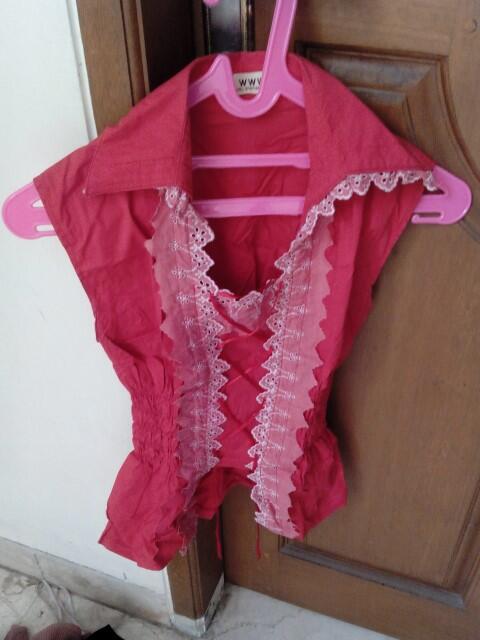 baju, celana jeans, dress, tank top bekas