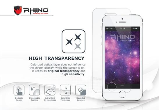 Tempered Glass RHINO Screen Protector | Anti Gores u/ Iphone, Samsung, Ipad MERAPAT
