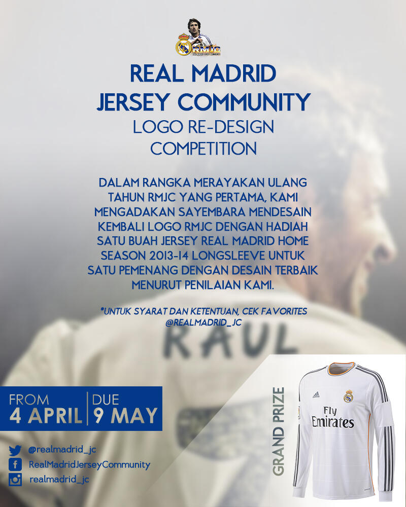 &#91;LOMBA&#93; Disgn Logo Real Madrid Jersey Community - Berhadiah Jersey Original