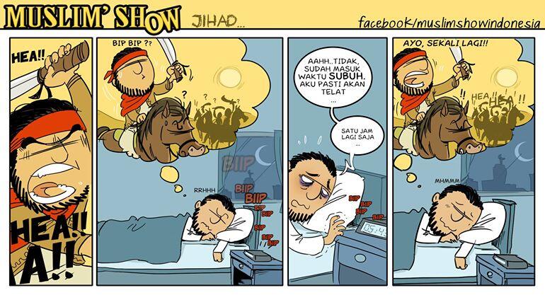 THE MUSLIM SHOW ~ &quot;SYIAR&quot; lewat komik, oleh komikus perancis