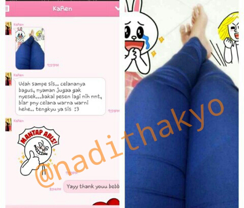 COTTON STRETCH PANTS - CELANA ANTI BEGAH