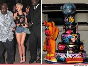 Miley Cyrus Bikin Kue Sampai 50 Juta!