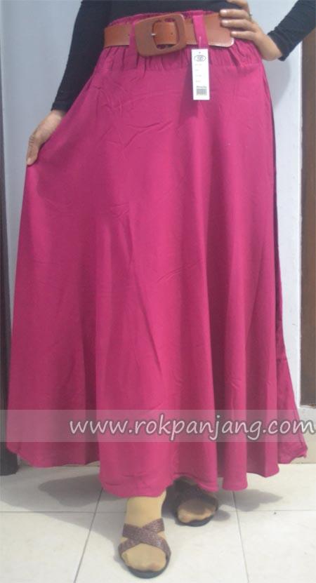 Jual Rok Panjang Spandex Jersey Katun Sifon Jeans Batik