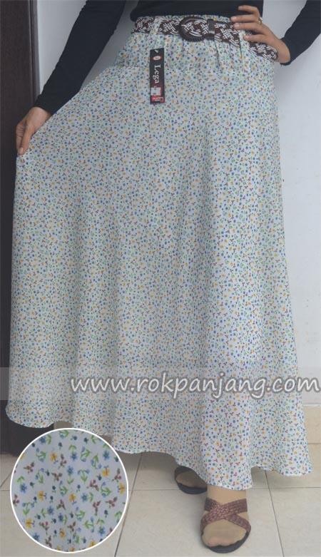 Jual Rok Panjang Spandex Jersey Katun Sifon Jeans Batik