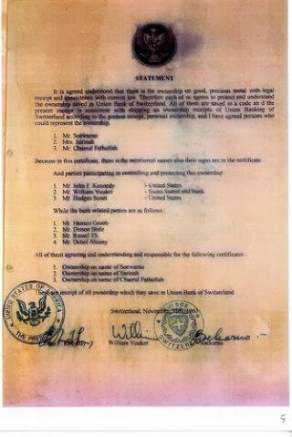 (TERNYATA) Amerika Memiliki Hutang 57 ribu Ton Emas Kepada Indonesia