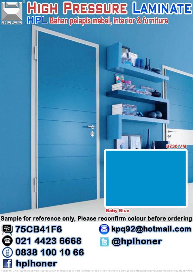 Terjual HPL  FORMIKA Pintu Panel Door Panel Kusen 