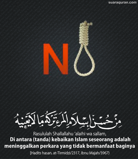 Tak ada guna menghujat ajaran dan kepercayaan orang lain