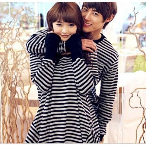 Korean Vintage Dress Baju Couple Baju Pasangan Korea Modis Koleksi Terbaru