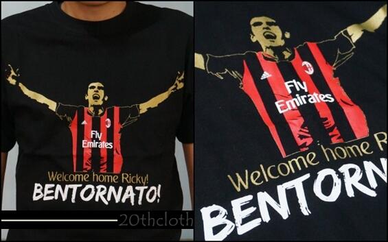 Kaos T-shirt Bola AC Milan &#91;FOOTIEHOLIC&#93;