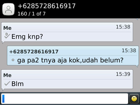 &#91;NGAKAK&#93; Ada orang iseng lewat sms, isengin balik ahh.. +pic