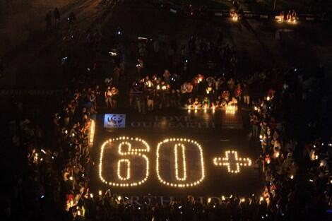 Perubahan Tempat-Tempat di Dunia (Earth Hour 2014 Effect)