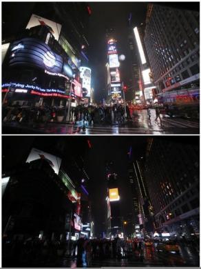 Perubahan Tempat-Tempat di Dunia (Earth Hour 2014 Effect)