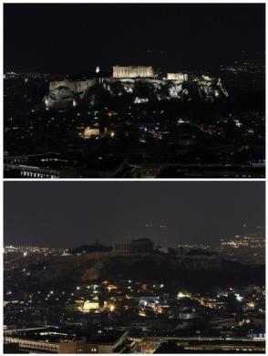 Perubahan Tempat-Tempat di Dunia (Earth Hour 2014 Effect)