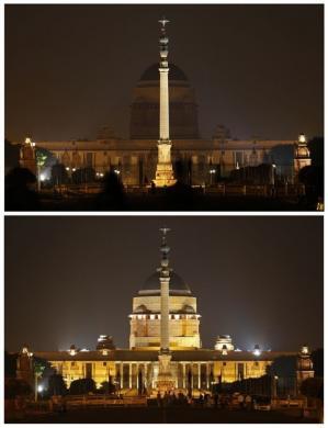 Perubahan Tempat-Tempat di Dunia (Earth Hour 2014 Effect)