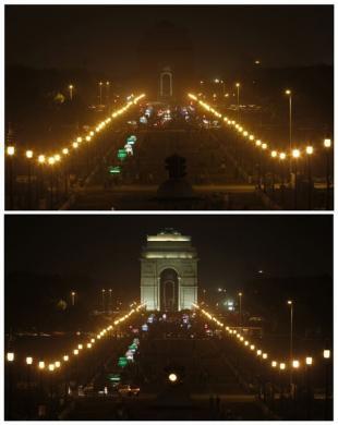 Perubahan Tempat-Tempat di Dunia (Earth Hour 2014 Effect)