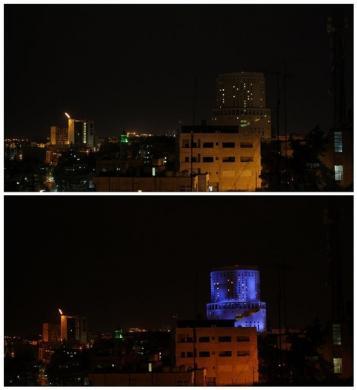 Perubahan Tempat-Tempat di Dunia (Earth Hour 2014 Effect)