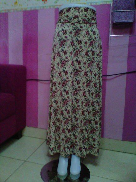 Rok Panjang Jeans & Motif