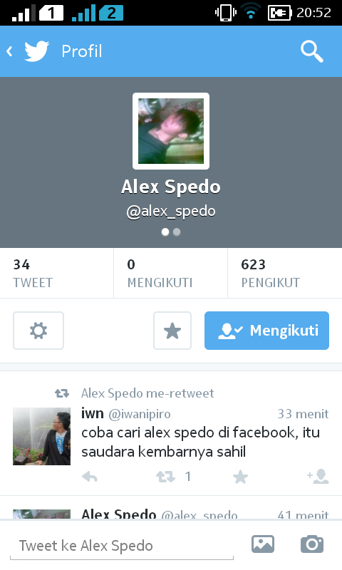 Alex Spedo ( ALEX AL GAZALI ) liat yukk sini.. buat yang mau liat si AL GADZAJI...