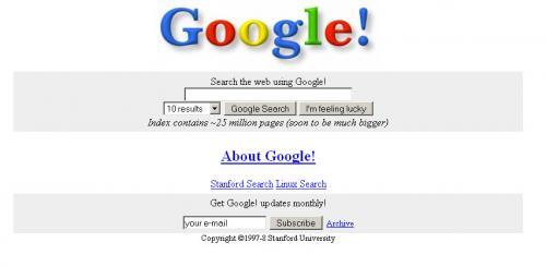 Tampilan Website Terkenal di Akhir Tahun 90an