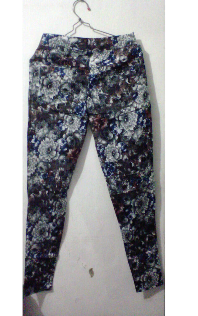 Long Flower Pants