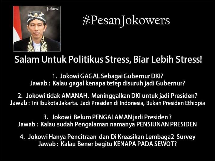 Pesan Jokowers