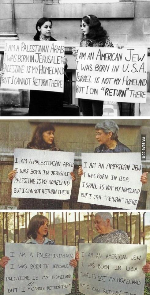 Wanita Palestina dan Yahudi Protes Bersama {SEDIH}