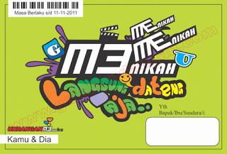 Kartu Undangan Pernikahan Unik
