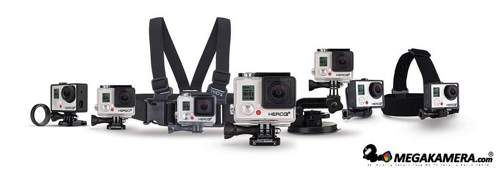 Cari [Megakamera] GoPro Hero3+ Black & Silver [Authorized 