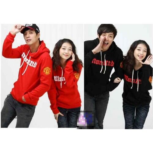 Jumper ManUtd Manchester United Jaket Baju Kaos Couple Pasangan Modis Koleksi Terbaru