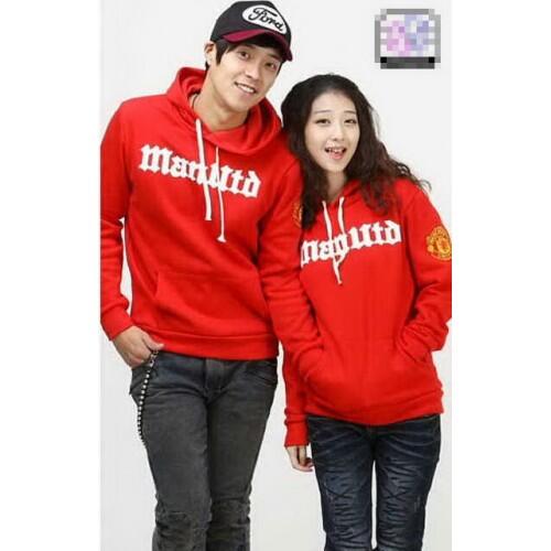 Jumper ManUtd Manchester United Jaket Baju Kaos Couple Pasangan Modis Koleksi Terbaru