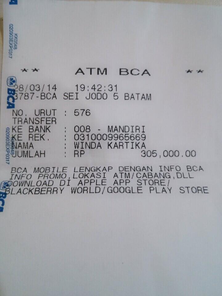 Surat Terbuka untuk Mancs / Winda Kartika / Rony Vramico atas penipuan PULSA TRANSFER