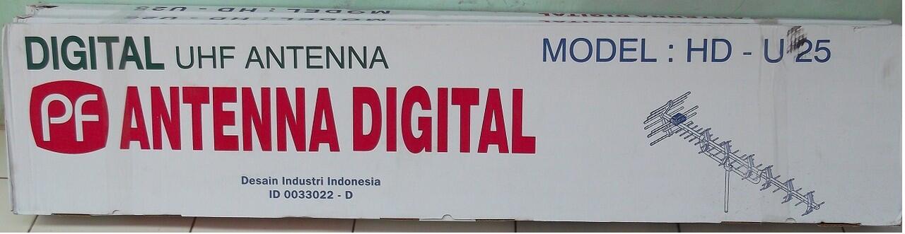 Antena High Gain & Super Peka YAGI atau HDU25- Cocok Untuk TV Analog & Digital