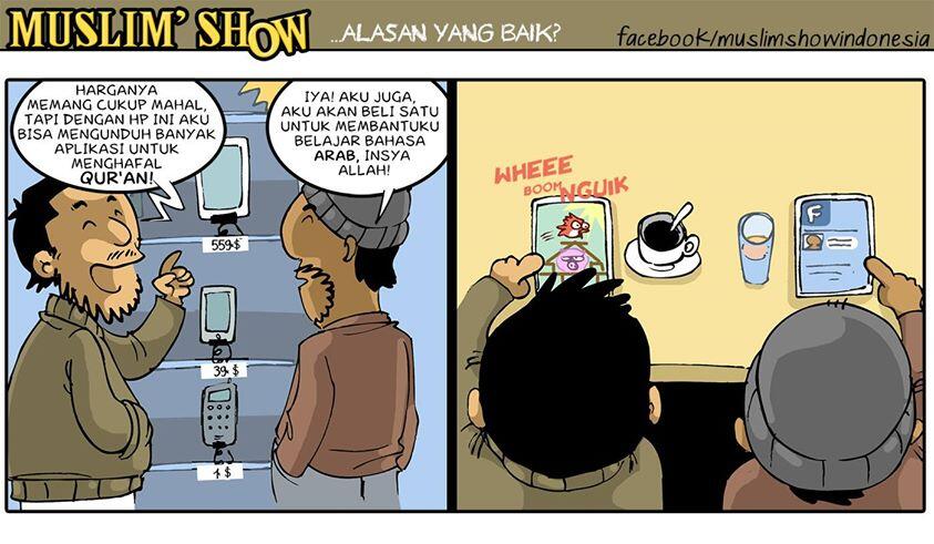 Sindiran Halus Kepada Kita Melalui Karikatur