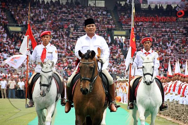 Prabowo: Bersahabat dengan Negara Lain Bukan Berarti Jadi Kacung