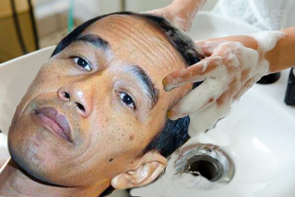 Meme Jokowi 4 Presiden 