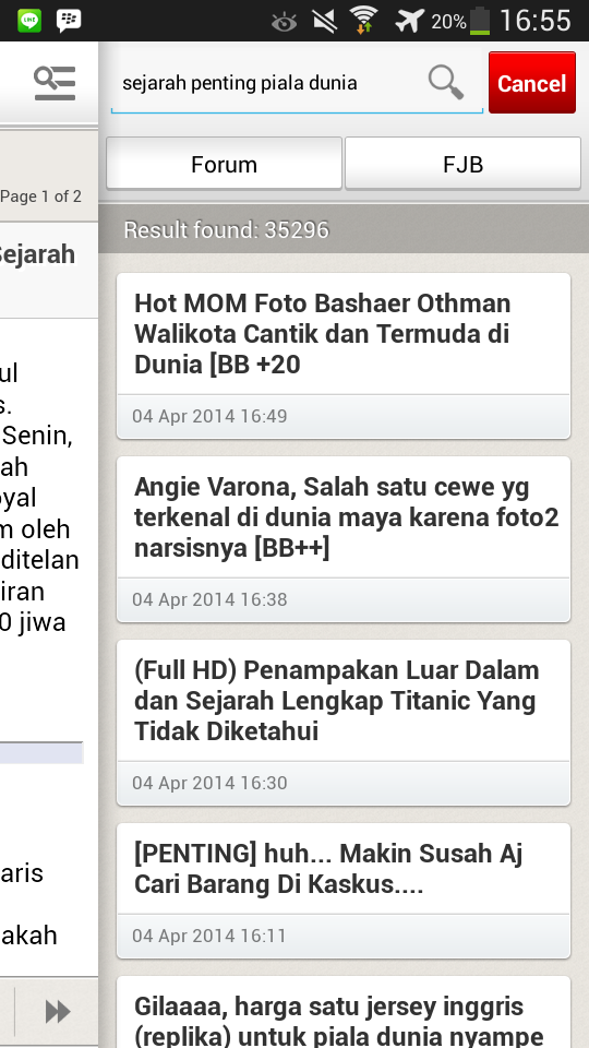 sejarah penting piala dunia