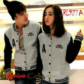 Cardigan A Grey Jaket Baju Kaos Couple Pasangan Modis Koleksi Terbaru