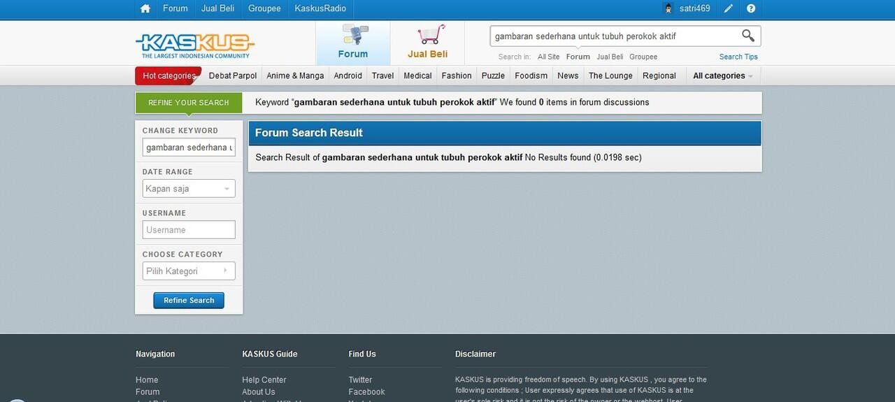 gambaran sederhana untuk tubuh perokok aktif