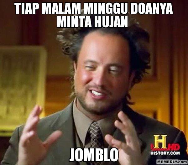 Doa jomblo malem ini terkabul bray :ngakak