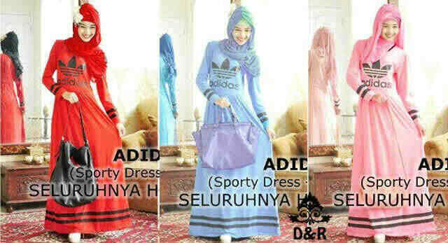 Pakaian Muslim, Dress, Couple, Bawahan Dan atasan keren-keren