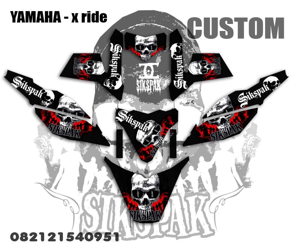 Cari Sticker Decal Yamaha X Ride Custom KASKUS