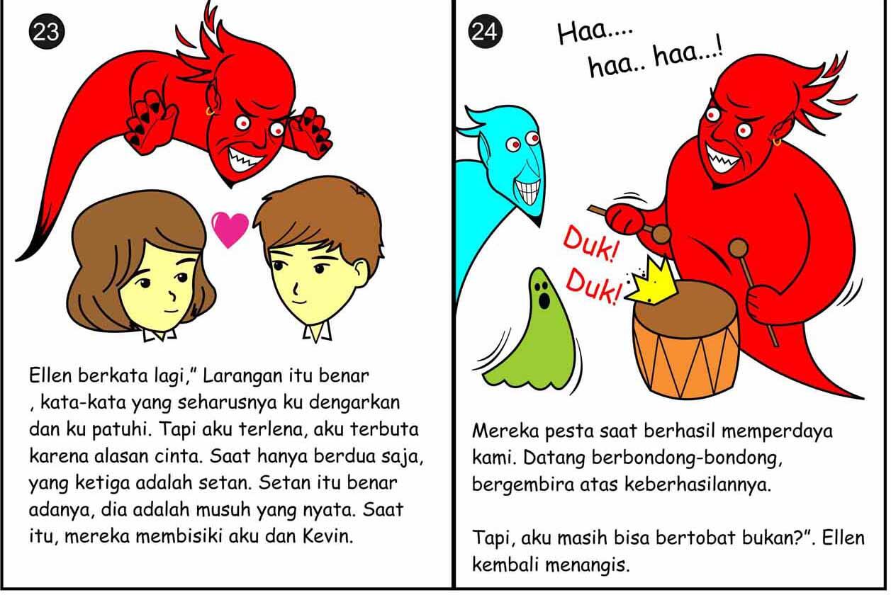 &#91;Komik strip&#93; Cinta atau Nafsu?