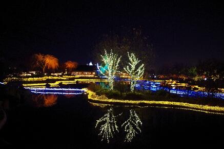 Jutaan Lampu LED Mengubah Taman di Jepang Menjadi Negeri Ajaib