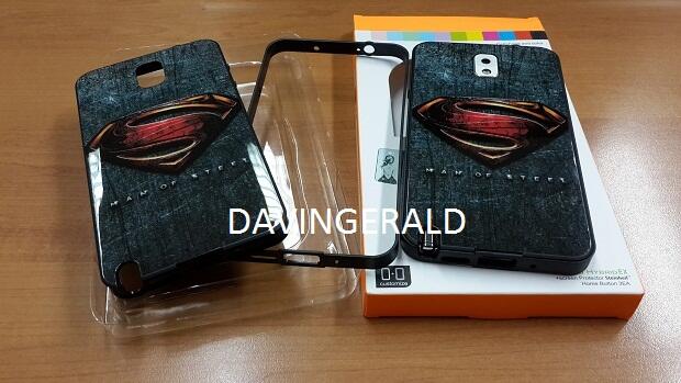 Dijual santai "Leather Case Samsung Note 3 Man Of Steel"