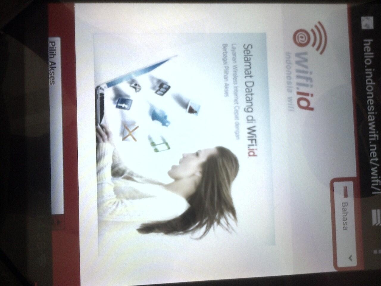 Android connect tapi ga bisa internet malah masuk @wifi.id
