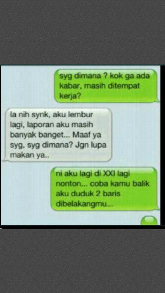 (Pict) Kumpulan SMS Atau Chat Yang Bikin Senyum - Senyum Sendiri