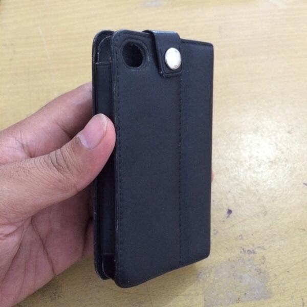 Leather case iphone 4/4S dan cover samsung note 2 gak kepake COD Jogja